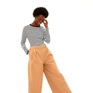 striped long sleeve T